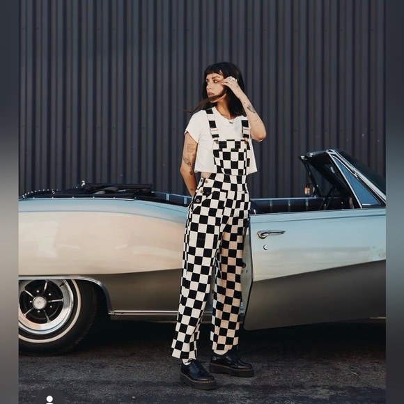 P&Co Checkered Service Overalls - Picture 2 of 10